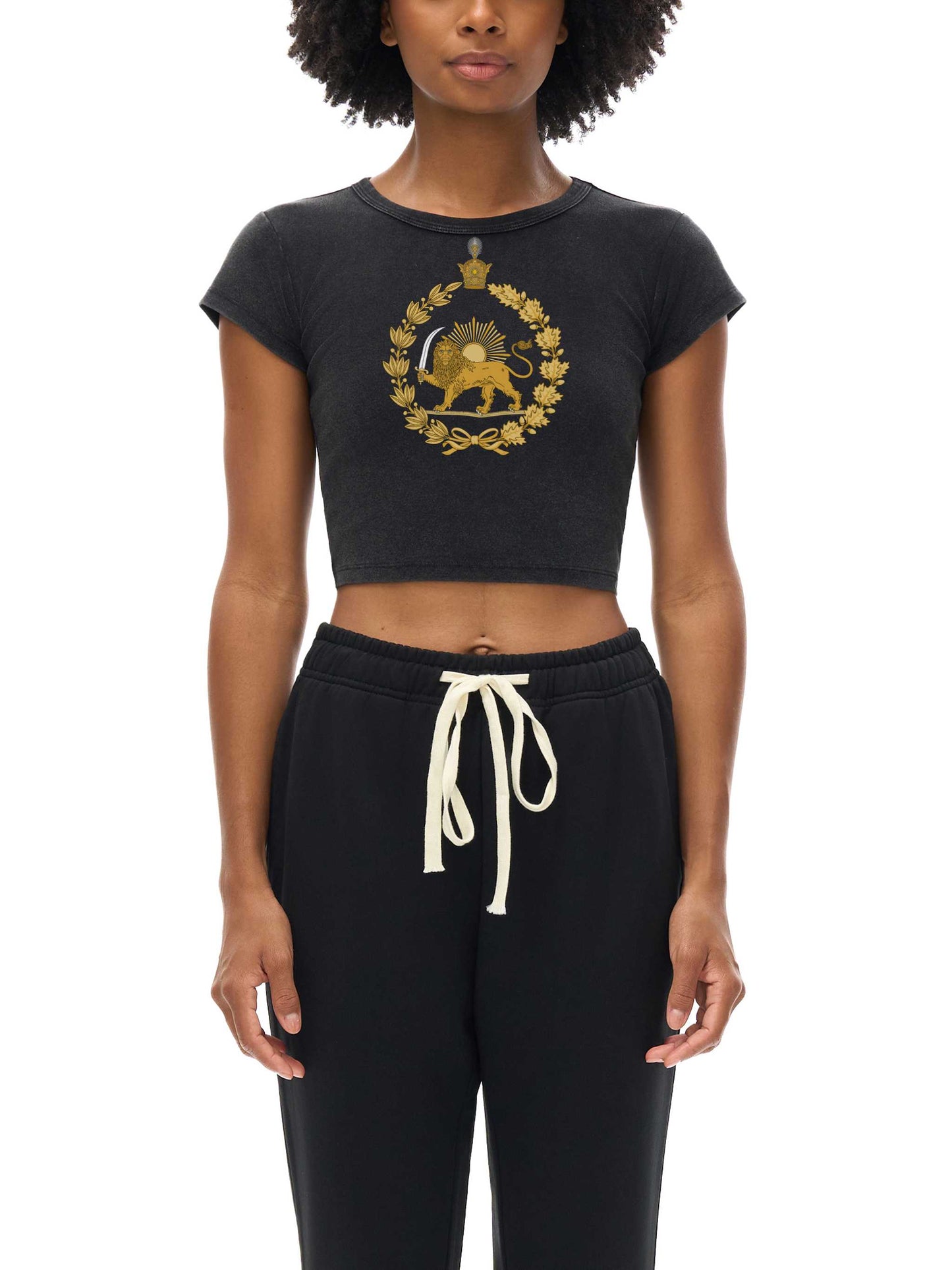 Snow Washed Crop Top