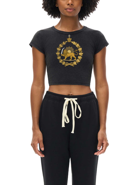 Snow Washed Crop Top